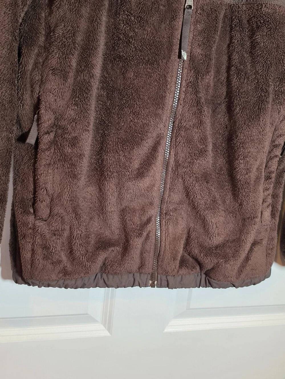 The North Face Denali Brown Fleece Zip Up Jacket Girls XL